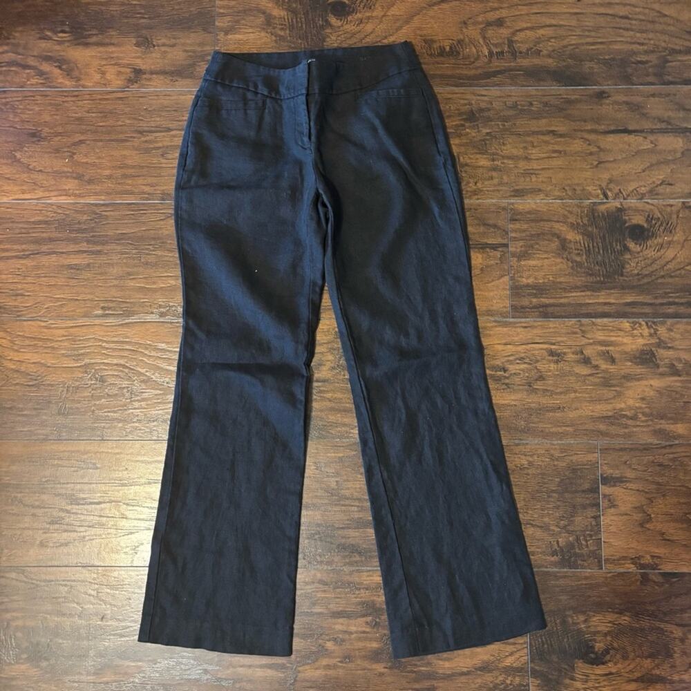 LOFT Women's black linen bottoms